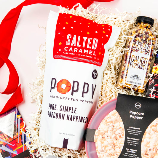 popcorn gift set for movie night // gifts for movie lovers