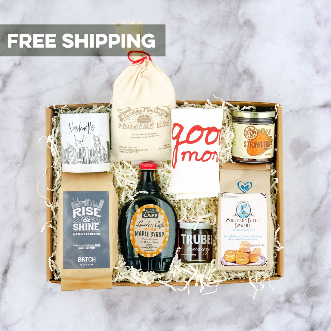 Nashville Valentine Gift Ideas: #2 - Rise & Shine Nashville Gift Batch