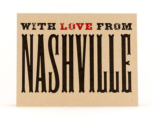 With Love From Nashville from Tiramisu Paperie