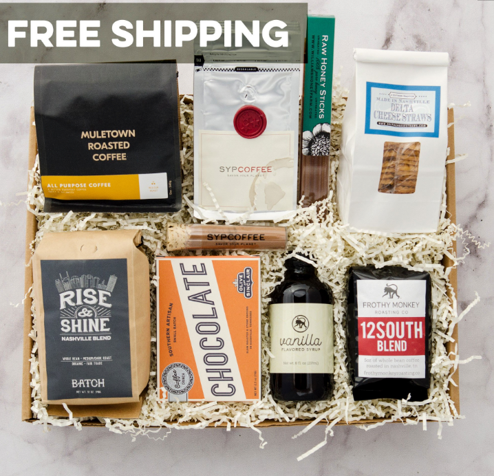 Nashville Valentine Gift Ideas: #7 - Nashville Coffee Craving Gift Batch