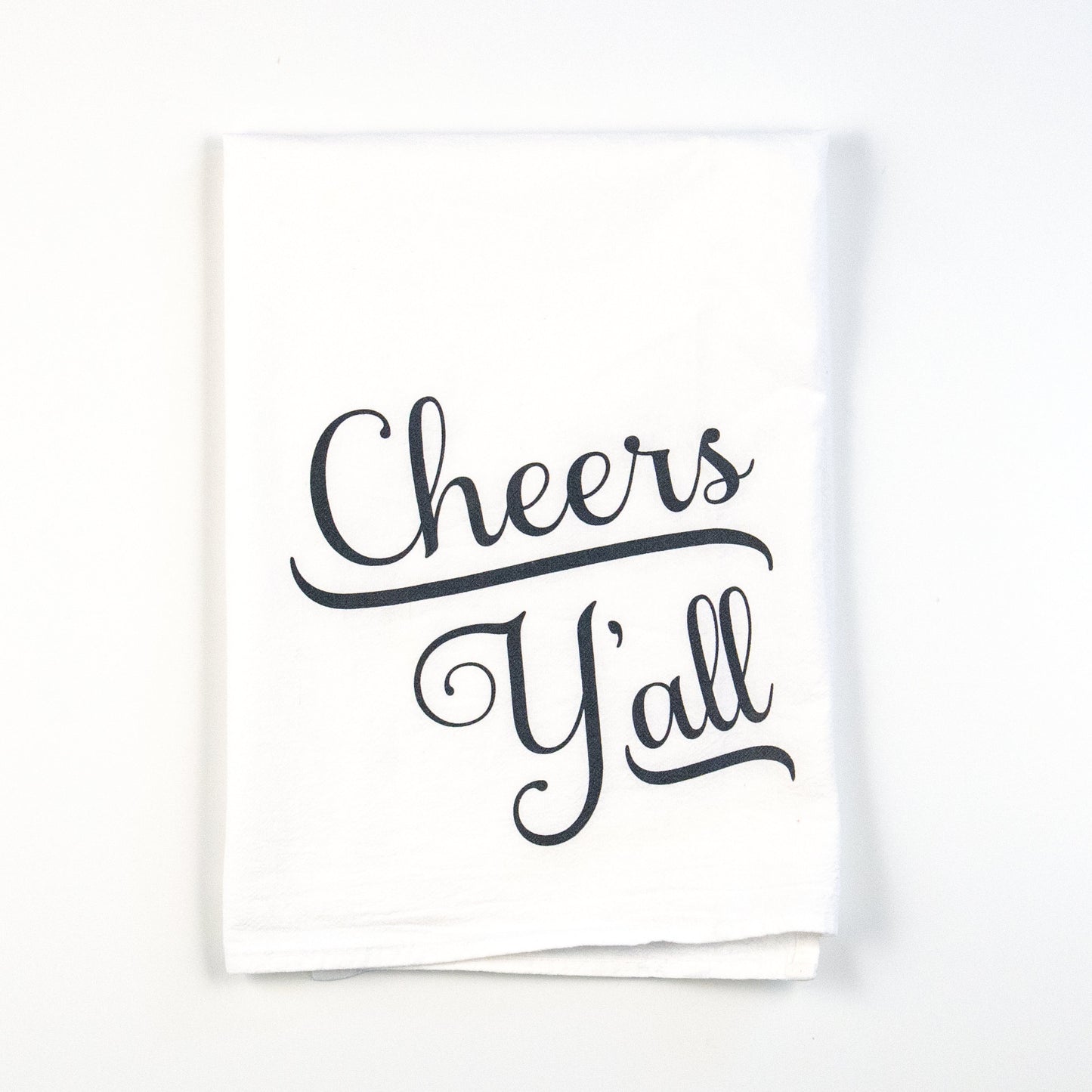 Batch "Cheers Y'all" Flour Sack Towel