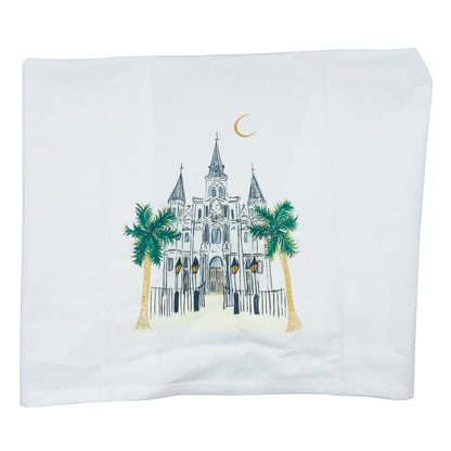 New Orleans Cathedral Towel