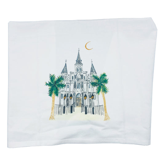 New Orleans Cathedral Towel