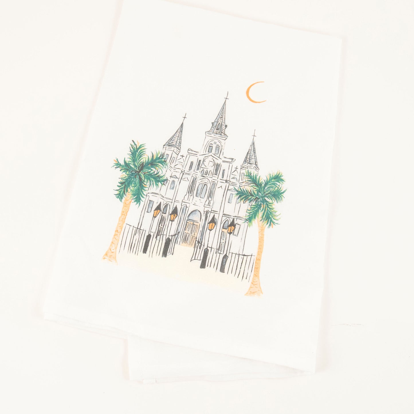 New Orleans Cathedral Towel