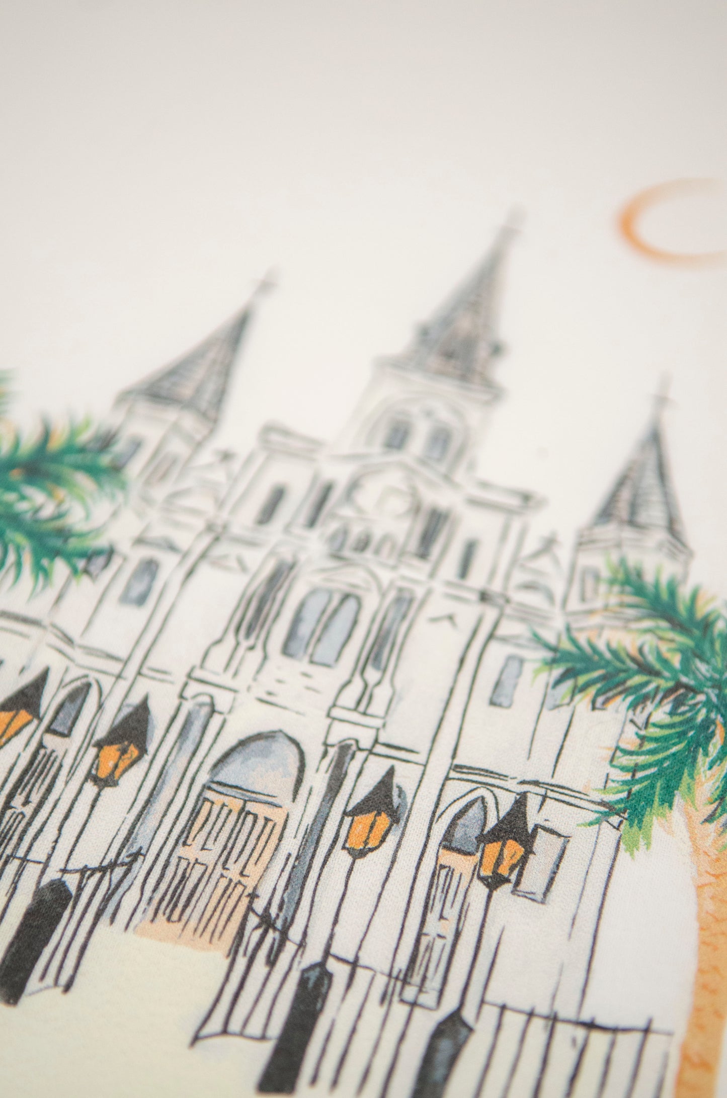 New Orleans Cathedral Towel